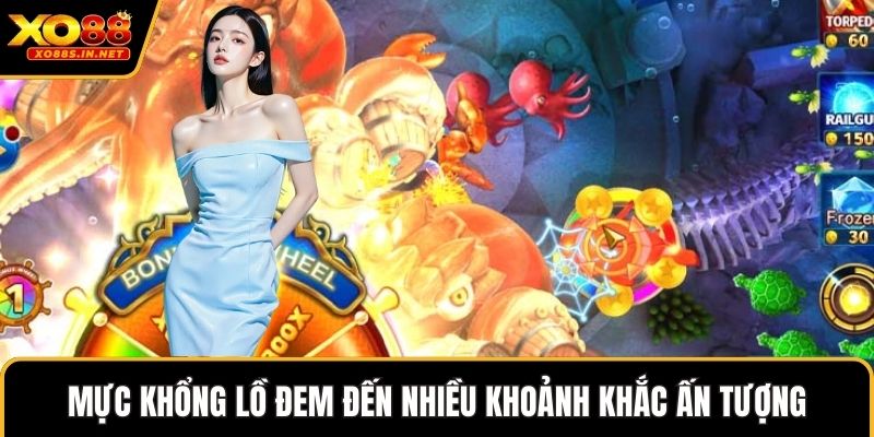 Mực khổng lồ đem đến nhiều khoảnh khắc ấn tượng